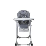 Chiccio Seggiolone Pappa Polly Easy Grey - immagine 2