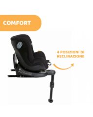 Seggiolino Auto Seat 2 Fix i-size 360° Chicco India Ink - immagine 4