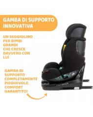 Seggiolino Auto Seat 3 Fix i-size Chicco 360° Black - immagine 4