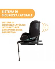 Seggiolino Auto Seat 3 Fix i-size Chicco 360° Black - immagine 5