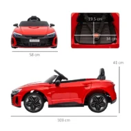 Audi Macchina elettrica RS eTron GT Rossa - immagine 5